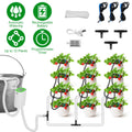 1Pc Automatic Watering System With Timer For 12Plants Rechargeable Battery Programmable Plant Watering Timer Drip Irrigation System For Indoor