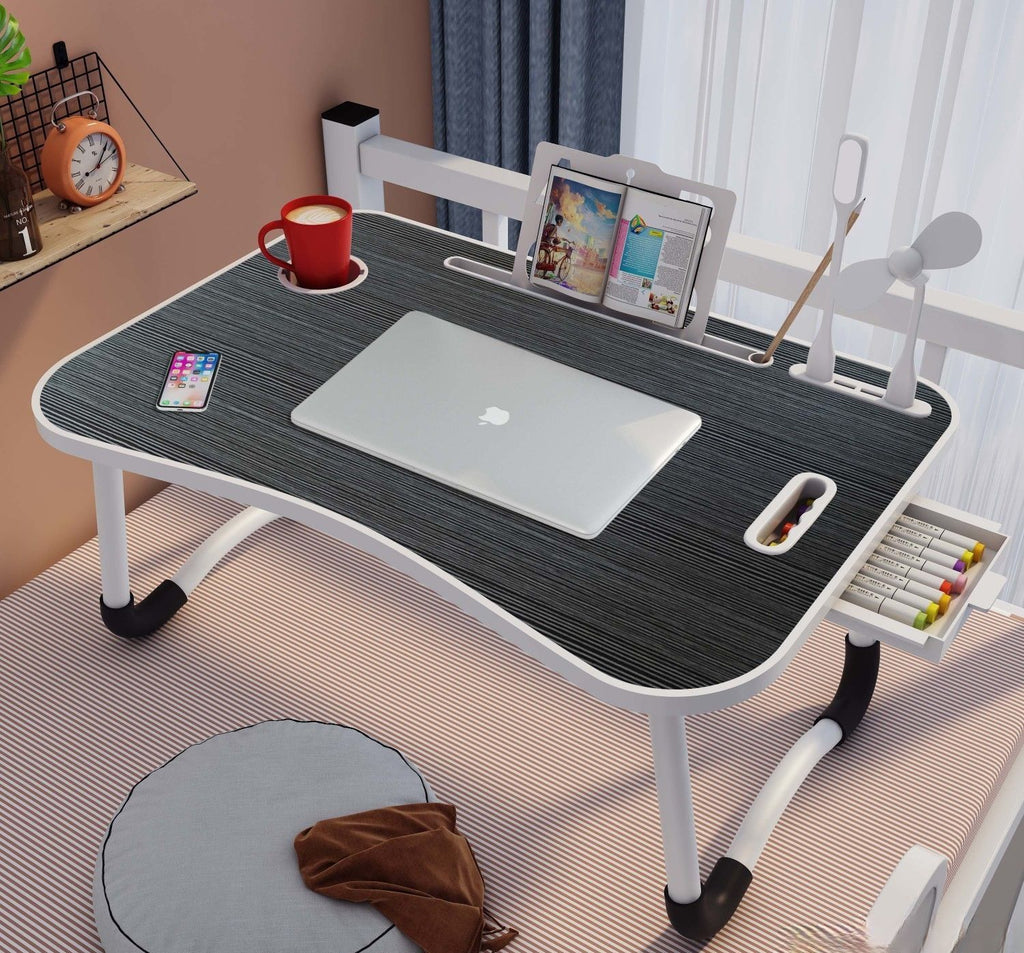Injection Moulded Folding Table With Cup Holder