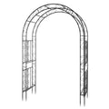 Black Double-layer Iron Arch