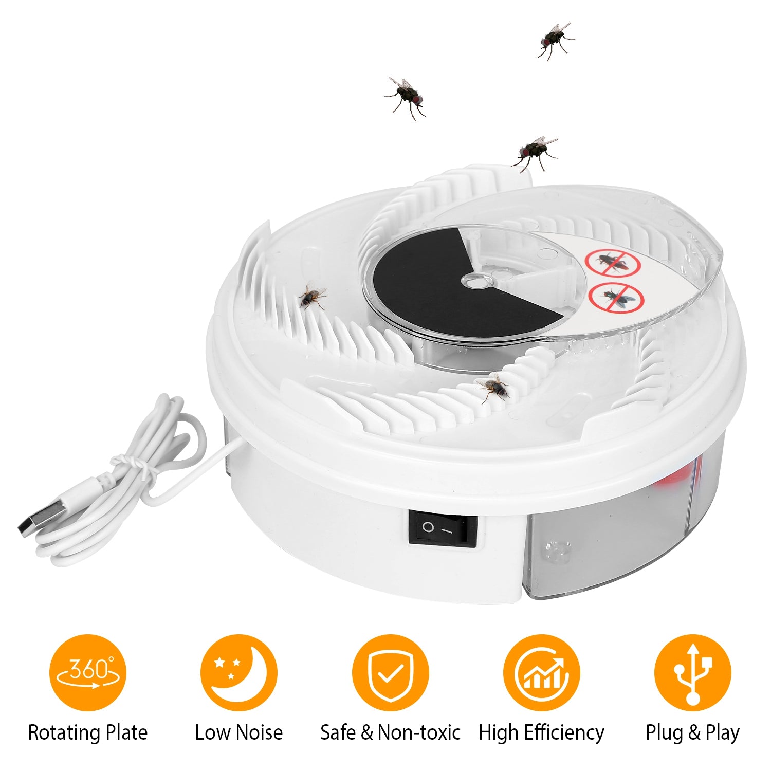 Electric Fly Trap - USB Insect Catcher