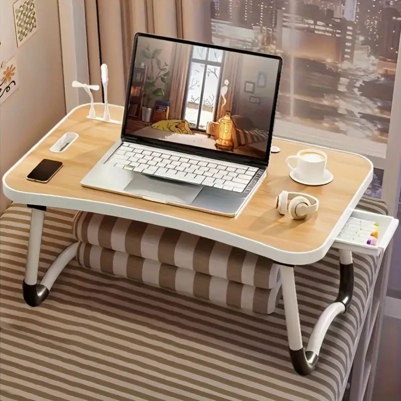 Injection Moulded Folding Table With Cup Holder