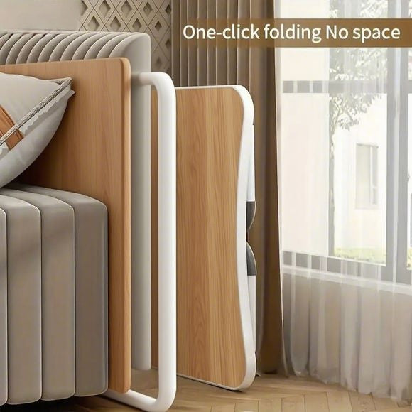 Injection Moulded Folding Table With Cup Holder