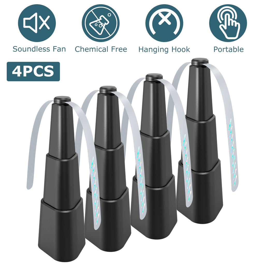 Portable Battery fly Repellent Fan (4 Pack)