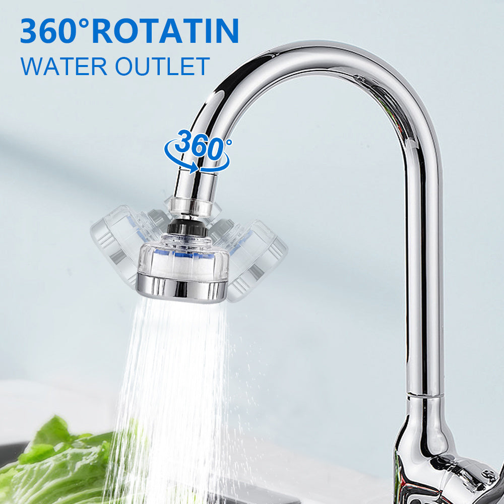 360° Rotating Faucet - Splash - Proof Water Saver (3 Pack)